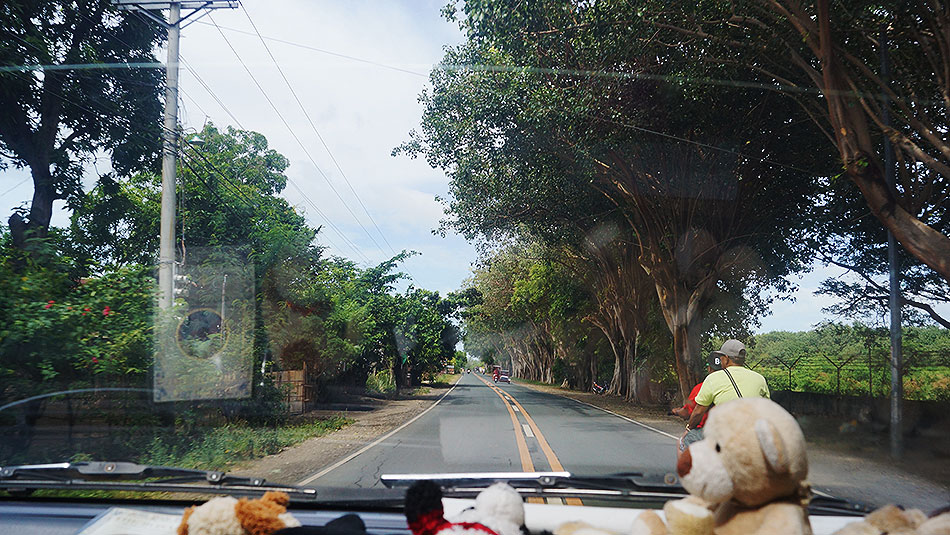 On the road